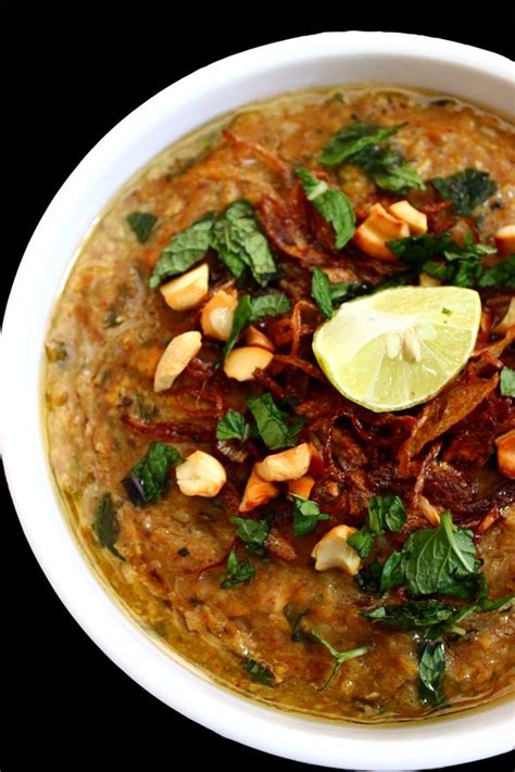 Chicken Haleem Hyderabadi Style Foodvedam Veg Haleem Recipe