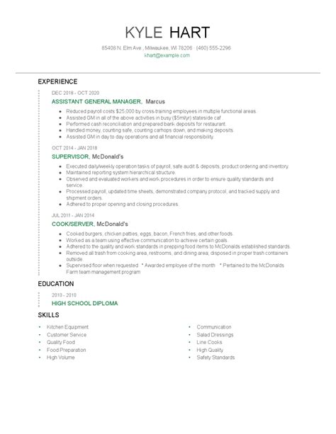 In creates an effective impact on. Assistant General Manager Resume Examples and Tips - Zippia