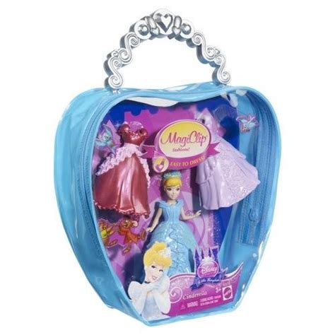 Подарочный набор в сумочке с мини куклой Золушка Cinderella из