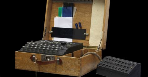 One Of The Original Enigma Code Machines Demonstrated War History Online