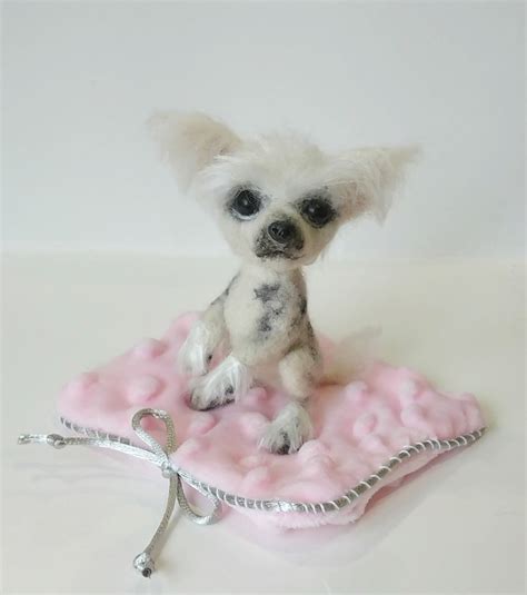 Puppy Of A Chinese Crested Dog Pet For Blythe And Bjd Dolls Etsy