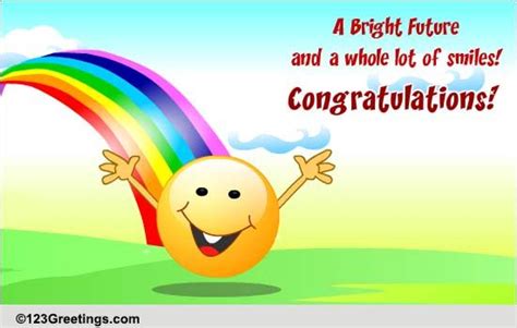 I wish you all the best in your new career path and i am hope you will have an experience filled with joy and motivation. Wish You A Bright Future. Free Graduation Party eCards ...
