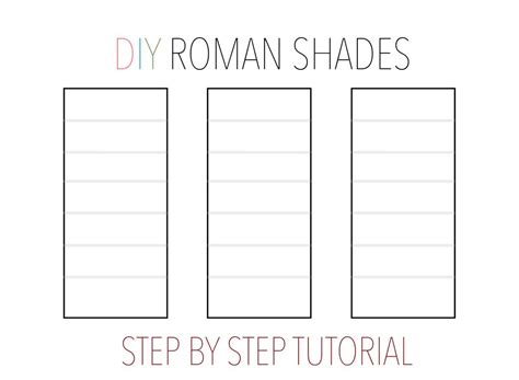 Add definition to bamboo blinds with black paint and painter's tape for a 10. DIY Roman Shades Tutorial | All Things Thrifty