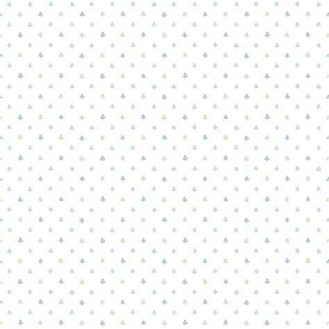 Galerie Pretty Prints Lulu Spot Blue Beige Wallpaper