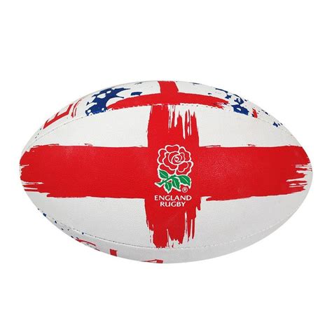 Gilbert England Flag Rugby Ball Rugby Ball England Flag Rugby