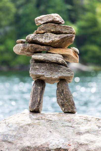 Nunavut Inukshuk Stock Photos Pictures And Royalty Free Images Istock