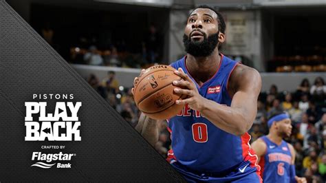 drummond overwhelms pacers 32 and 23 as pistons win without griffin in road opener