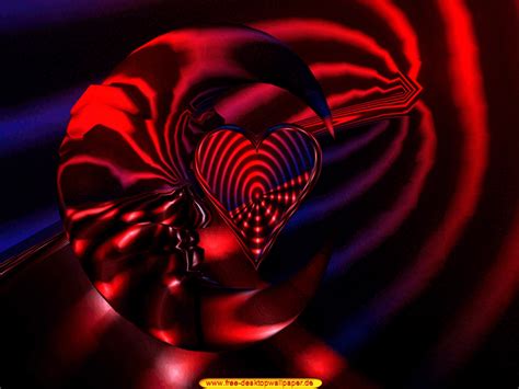 The great collection of love you wallpapers free for desktop, laptop and mobiles. 3D Moving Hearts Desktop Wallpaper - WallpaperSafari