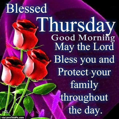 Blessed Thursday Good Morning May The Lord Bless You Pictures Photos