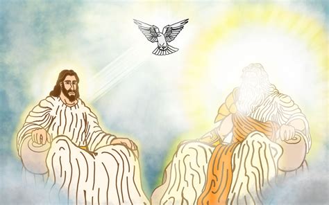 The Father The Son And The Holy Spirit By J Mantheangel On Deviantart