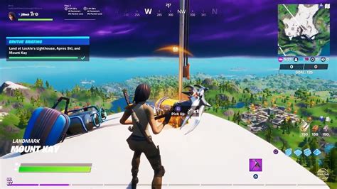 Fortnite Land At Lockies Lighthouse Apres Ski And Mount Kay Locations