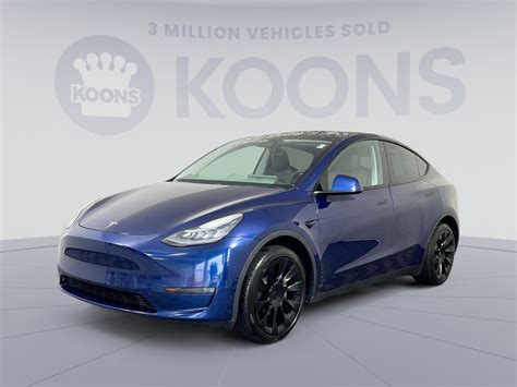 2020 Tesla Model Y Performance 32294 Miles Deep Blue Metallic Used