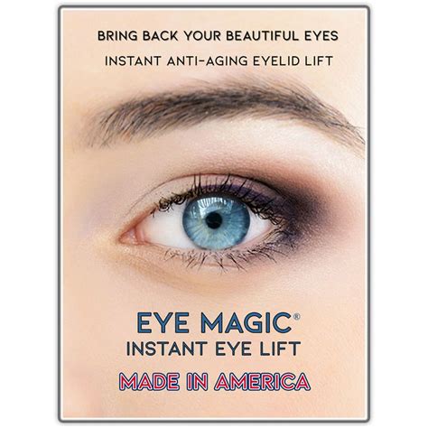 Eye Magic Premium Instant Eye Lift Lxl Kit Wgel Made The Usa