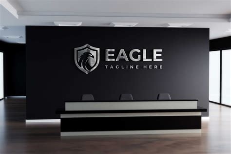 3d Wall Logo Mockup Nobxe