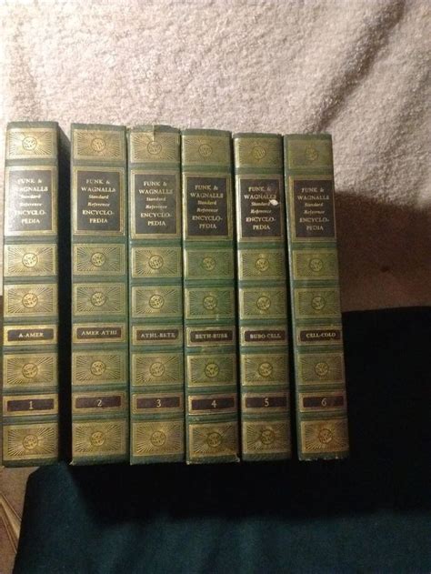 Funk And Wagnalls Standard Reference Encyclopedia Set 1959 Encyclopedia