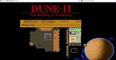 Games Revival Dune Ii The Building Of A Dynasty Dune 2 Online