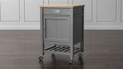 Select from three colors, black, true white, or grey to complement your kitchen decor with this sturdy and functional cart. Jackson Kitchen Cart - World Market