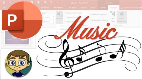 Adding Music To Powerpoint Presentations Powerpoint Tutorial Youtube