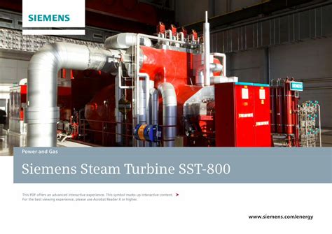 Pdf Power And Gas Siemens Steam Turbine Sst 800 · Siemens Sst 800