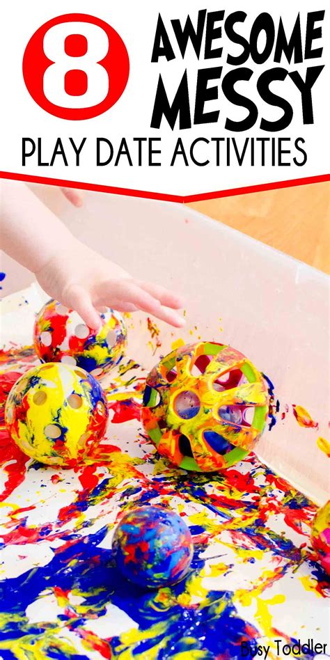 8 Messy Play Date Activities Busy Toddler Toddler Messy Play Messy