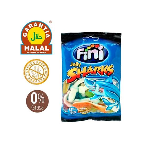 Every kind of fish is halal to eat. TIBURONES HALAL Fini 12 Bolsas — Cash Moron