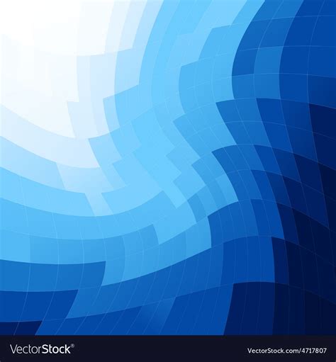 Blue Abstract Background Square Royalty Free Vector Image