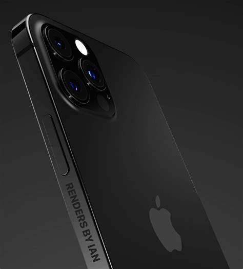 iPhone 13 Pro Renders Based on Previous Leaks Shows a Gorgeous Matte Black Finish, With the Same