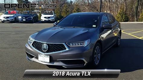Certified 2018 Acura Tlx 24l Fwd East Brunswick Nj P7323a Youtube