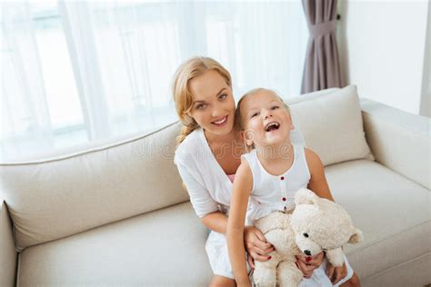 playful mother and daughter stock image image of expression mother 44454653