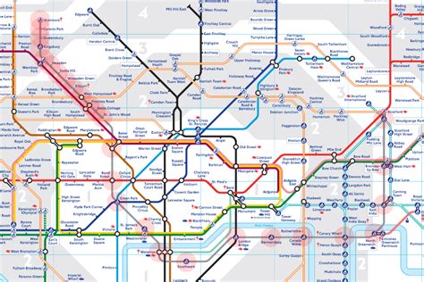London Tube Map Jubilee Line Kylie Minetta