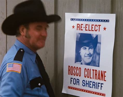 The Dukes Of Hazzard Re Elect Rosco Coltrane Sheriff 22 X 17 Poster