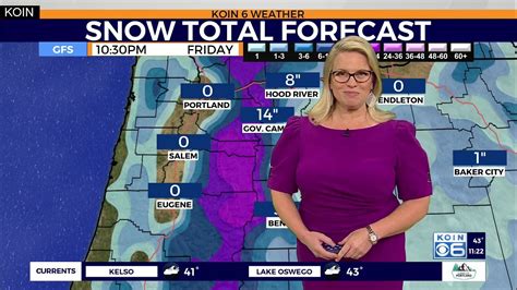 Weather Forecast KOIN 6 News At 11 00 Pm YouTube