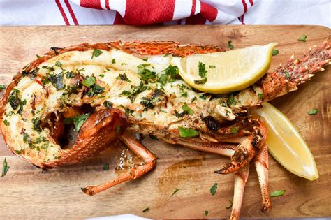 Grilled Rock Lobster Lobster Recipes Lobster Recipes Tail Italian