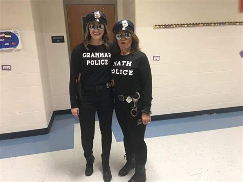 Pin By Tiffany Time On Halloween Costumes Police Costume Grammar