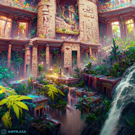 Ancient Egyptian Building By Amyraiaftw On Deviantart
