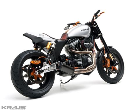 Dyna Street Tracker By Kraus Motor Co Tracker Motorcycle Harley