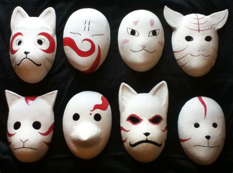 Last Minute Halloween Costume Anbu Mask