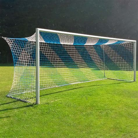 5mm Striped Stadiumbox Soccer Nets 3x Colour Options Net World Sports