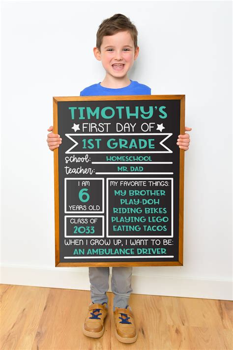 First Day Of School Chalkboard Svg Make Using Your Cricut