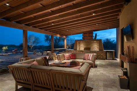 These modern & luxury home designs are unique and have customization options. 18 Spectacular Southwestern Patio Designs You Must See
