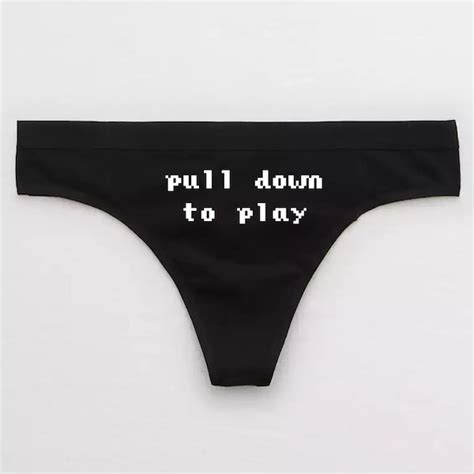 Panties Pull Down Etsy