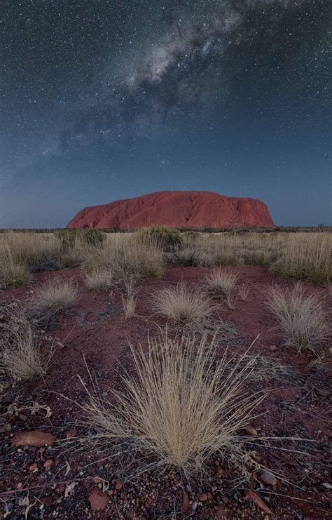 Uluru Milky Way In The Australian Outback Peter Nestler Ayers Rock
