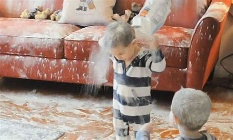 Viral Video Of The Day Kids Destroy Home With Bag Of Flour