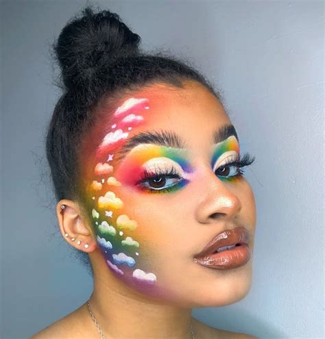 Make ArtÍstica Colorida 🎨 Artistry Makeup Eye Makeup Art Pride Makeup