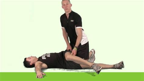 Supine Spinal Rotation Pnf Lower Back Hold Relax Lower Back Warm