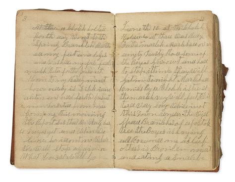 civil war diary of james f holloway a tennessee sergeant swann galleries news