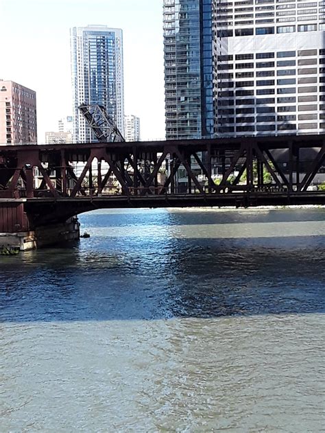 Lake Street Bridge Over South Branch Chicago River Raddoc1947