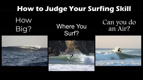 How To Judge Your Surfing Skill Level