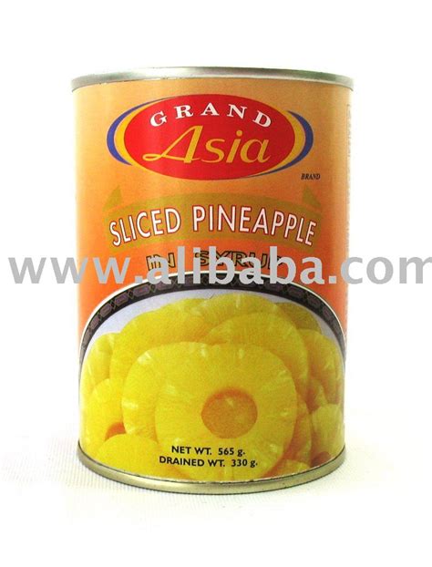 Canned Pineapplethailand Grand Asia Price Supplier 21food