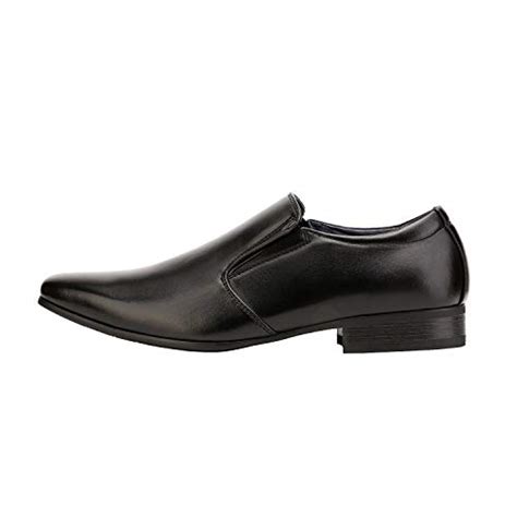 Bruno Marc Men S Leather Lined Dress Loafers Slip On Shoes Gordon 07 Black Size 11 M Us Pricepulse